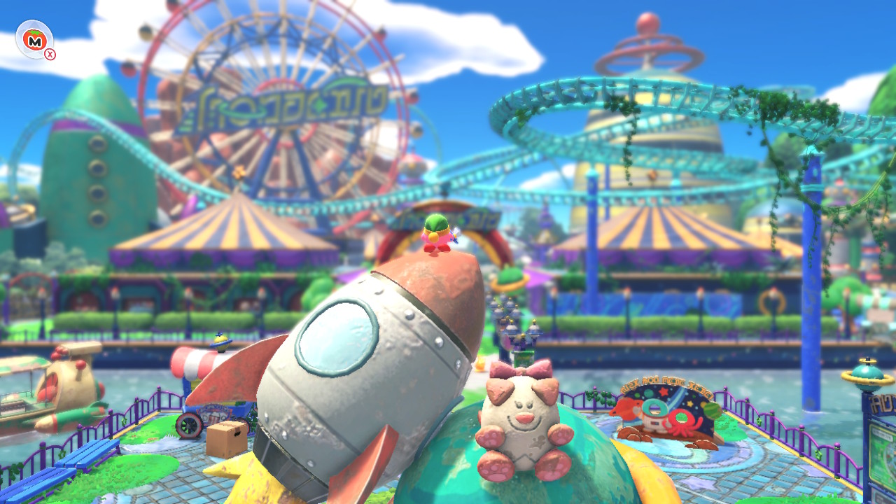 Absorbiendo habilidades con Kirby